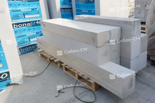 Газобетонные блоки Бонолит D200 600х300х200 стеновые