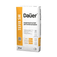 Теплоизоляционный кладочный раствор Dauer TEFIX SM 20 кг